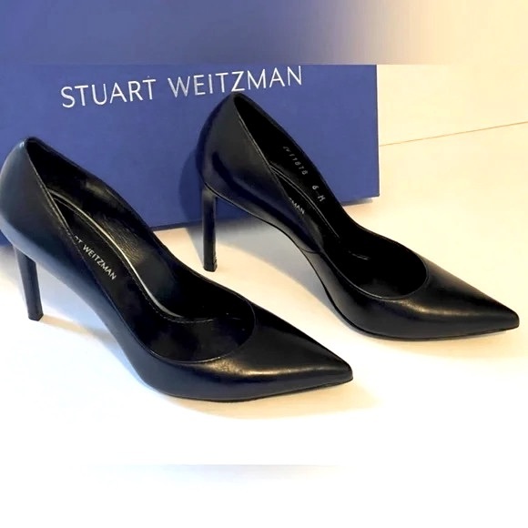 Stuart Weitzman Royal Leather Stiletto High heel main image 1